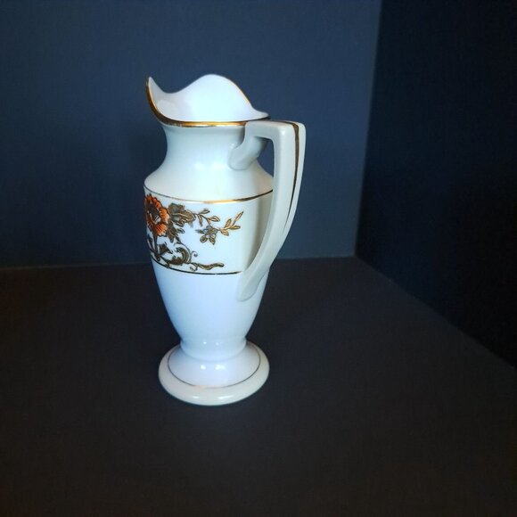 Handcrafted Noritake Berry Creamer Gold Trim Decorative Design Vintage - Picture 6 of 11